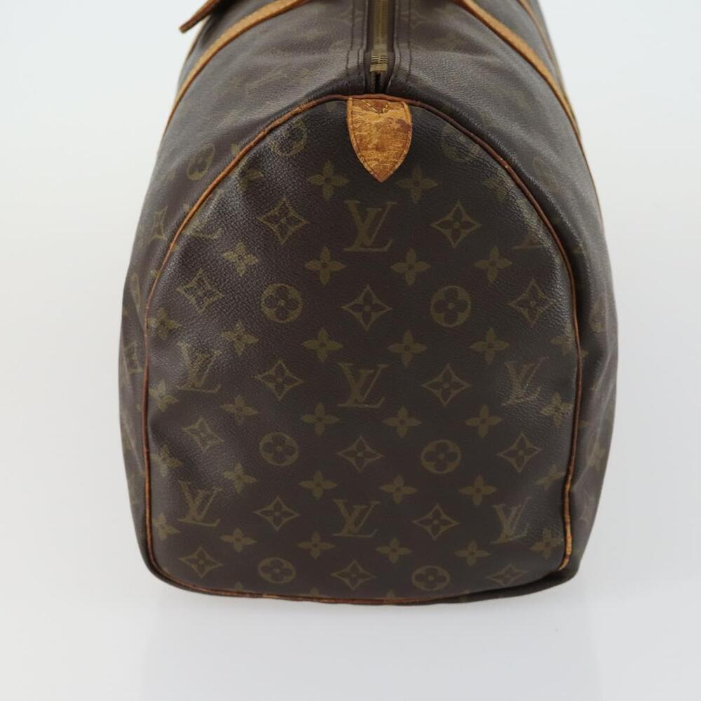 LOUIS VUITTON Monogram Keepall 50 Boston Bag M41426 LV Auth 161021 - Picture 3 of 16